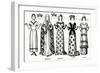 'The Gallery of British Costume: Dress Worn in the Reign of the First Edward', c1934-Unknown-Framed Giclee Print