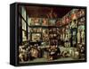 The Gallery of Cornelis Van Der Geest-Willem van Haecht-Framed Stretched Canvas