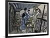 The Gallery of H M S Calcutta, Portsmouth, c1850-1900.Artist: James Tissot-James Tissot-Framed Giclee Print