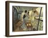The Gallery of Hms Calcutta (Portsmouth)-James Tissot-Framed Giclee Print