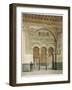 The Gallery of the Court of Lions at the Alhambra, Granada, 1853-Leon Auguste Asselineau-Framed Giclee Print