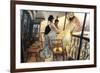 The Gallery of the H.M.S. Calcutta-James Tissot-Framed Premium Giclee Print