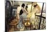 The Gallery of the H.M.S. Calcutta-James Tissot-Mounted Art Print