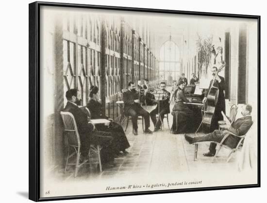 The Gallery of the R'Hira Steam Bath During a Concert - Algiers, Algeria-null-Framed Photographic Print