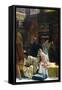 The Gallery-Sir Lawrence Alma-Tadema-Framed Stretched Canvas