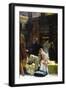 The Gallery-Sir Lawrence Alma-Tadema-Framed Art Print