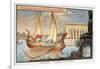 The Galley of Cleopatra, C1900-null-Framed Giclee Print