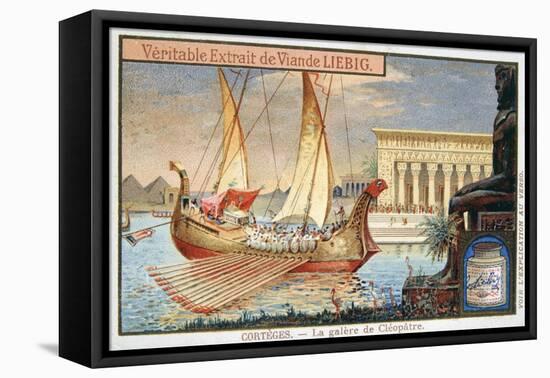 The Galley of Cleopatra, C1900-null-Framed Stretched Canvas