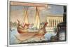The Galley of Cleopatra, C1900-null-Stretched Canvas