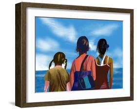 The Gals, Cape Cod-Mark Ulriksen-Framed Art Print