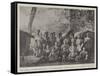 The Gambia Punitive Expedition, Sir George Denton, Colonel Brake, and Officers of the Staff-null-Framed Stretched Canvas