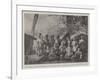 The Gambia Punitive Expedition, Sir George Denton, Colonel Brake, and Officers of the Staff-null-Framed Giclee Print