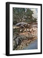 The Gambia River, as Described by Captain Jobson-Harry Hamilton Johnston-Framed Giclee Print