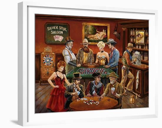 The Gambler’s-Lee Dubin-Framed Giclee Print