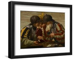 The Gamblers, 1623-Hendrick Ter Brugghen-Framed Premium Giclee Print