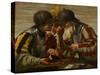 The Gamblers, 1623-Hendrick Ter Brugghen-Stretched Canvas