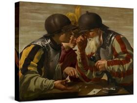 The Gamblers, 1623-Hendrick Ter Brugghen-Stretched Canvas