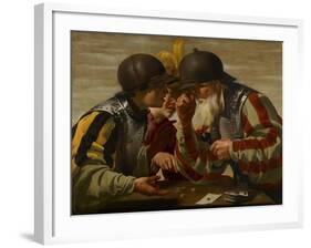 The Gamblers, 1623-Hendrick Ter Brugghen-Framed Giclee Print