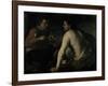 The Gamblers, before 1665-Domenico Gargiulo-Framed Giclee Print