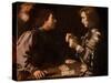 The Gamblers-Caravaggio-Stretched Canvas