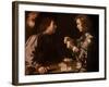 The Gamblers-Caravaggio-Framed Giclee Print