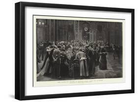 The Gambling Rooms at Monte Carlo, Rien Ne Va Plus-Jean Beraud-Framed Giclee Print