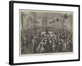 The Gambling Table at Hombourg-null-Framed Giclee Print