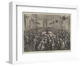 The Gambling Table at Hombourg-null-Framed Giclee Print