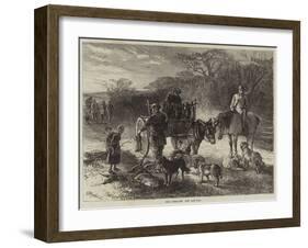 The Game-Cart, the Last Day-George Bouverie Goddard-Framed Giclee Print