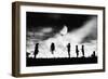 The Game High Jump-Jay Satriani-Framed Photographic Print