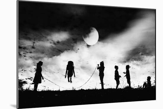 The Game High Jump-Jay Satriani-Mounted Photographic Print