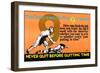 The Game Is Won In The 9th Inning-Robert Beebe-Framed Premium Giclee Print