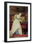 The Game of Billiards-Charles Edouard Boutibonne-Framed Giclee Print