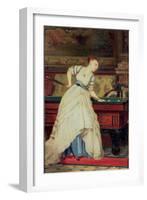 The Game of Billiards-Charles Edouard Boutibonne-Framed Giclee Print