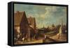 The Game of Bowls-David Teniers the Younger-Framed Stretched Canvas