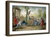 The Game of Bowls-Ramon Bayeu y Subias-Framed Giclee Print