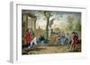 The Game of Bowls-Ramon Bayeu y Subias-Framed Giclee Print