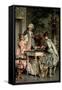 The Game of Chess-Arturo Ricci-Framed Stretched Canvas