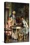 The Game of Chess-Arturo Ricci-Stretched Canvas