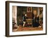 The Game of Chess-Gerard Portielje-Framed Giclee Print