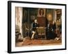 The Game of Chess-Gerard Portielje-Framed Giclee Print