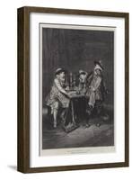 The Game of Chess-Adolphe Alexandre Lesrel-Framed Giclee Print