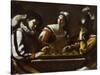 The Game of Draughts, 1630s-Mattia Preti-Stretched Canvas