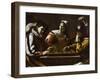 The Game of Draughts, 1630s-Mattia Preti-Framed Giclee Print