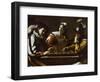 The Game of Draughts, 1630s-Mattia Preti-Framed Giclee Print