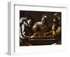 The Game of Draughts, 1630s-Mattia Preti-Framed Giclee Print