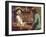 The Game of Draughts, 1844-Gustave Courbet-Framed Giclee Print