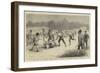 The Game of Lacrosse, Melee Between Canadians and Iroquois Indians at Belfast-William Ralston-Framed Giclee Print