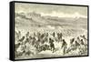 The Game of Lacrosse-Gustave Doré-Framed Stretched Canvas