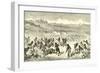 The Game of Lacrosse-Gustave Doré-Framed Giclee Print